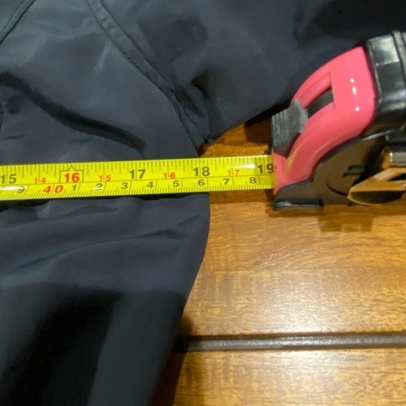 Eddie Bauer Black Nylon Fitted Travex Weatherproof Jacket XS - Picture 10 of 10